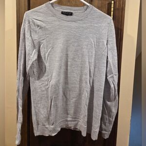 Banana Republic Womens Large Gray Wool Sweater